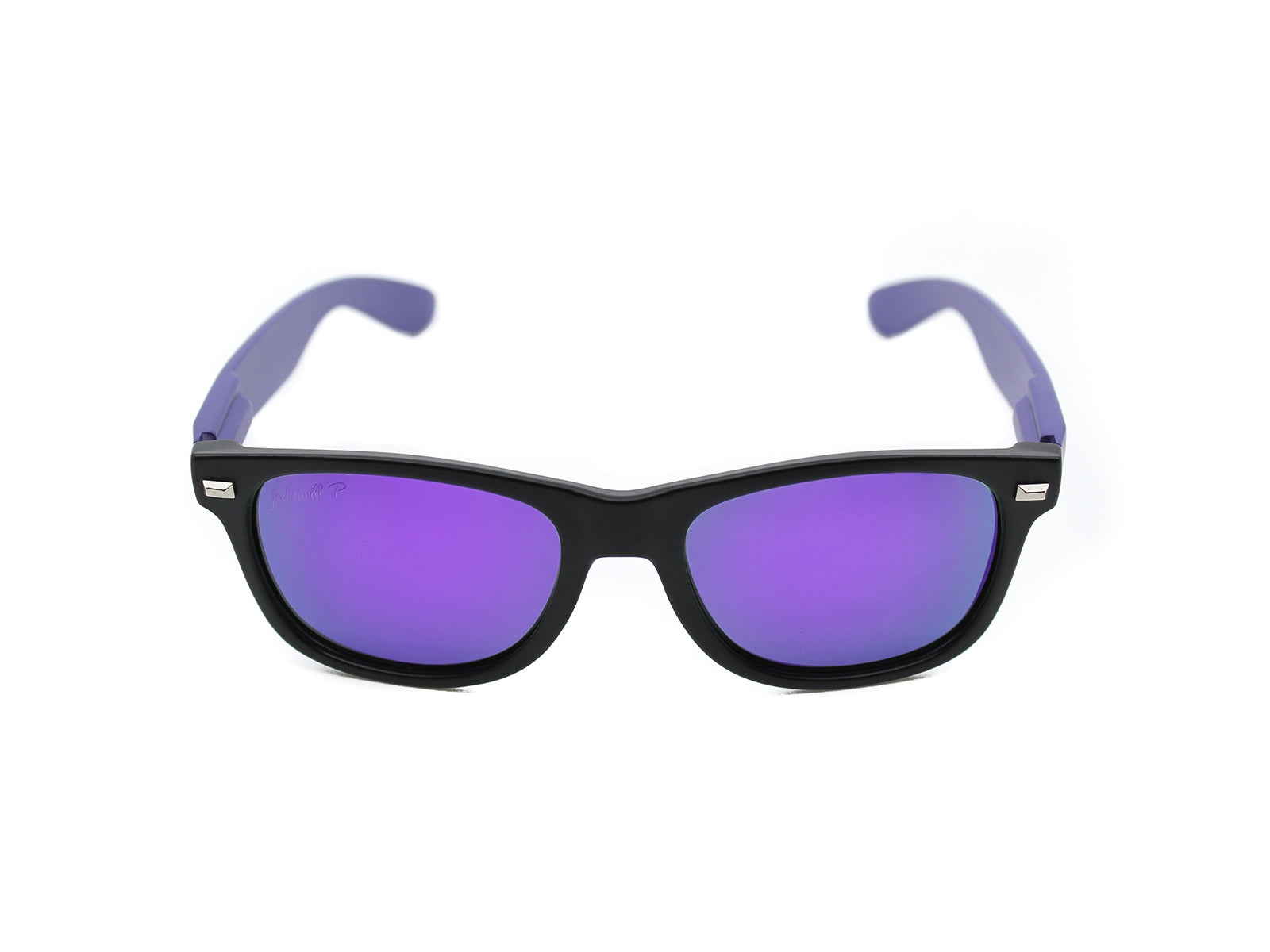 Wolfgang Thea Black & Purple Polarised Sunglasses ⋆ The Stuff of Success