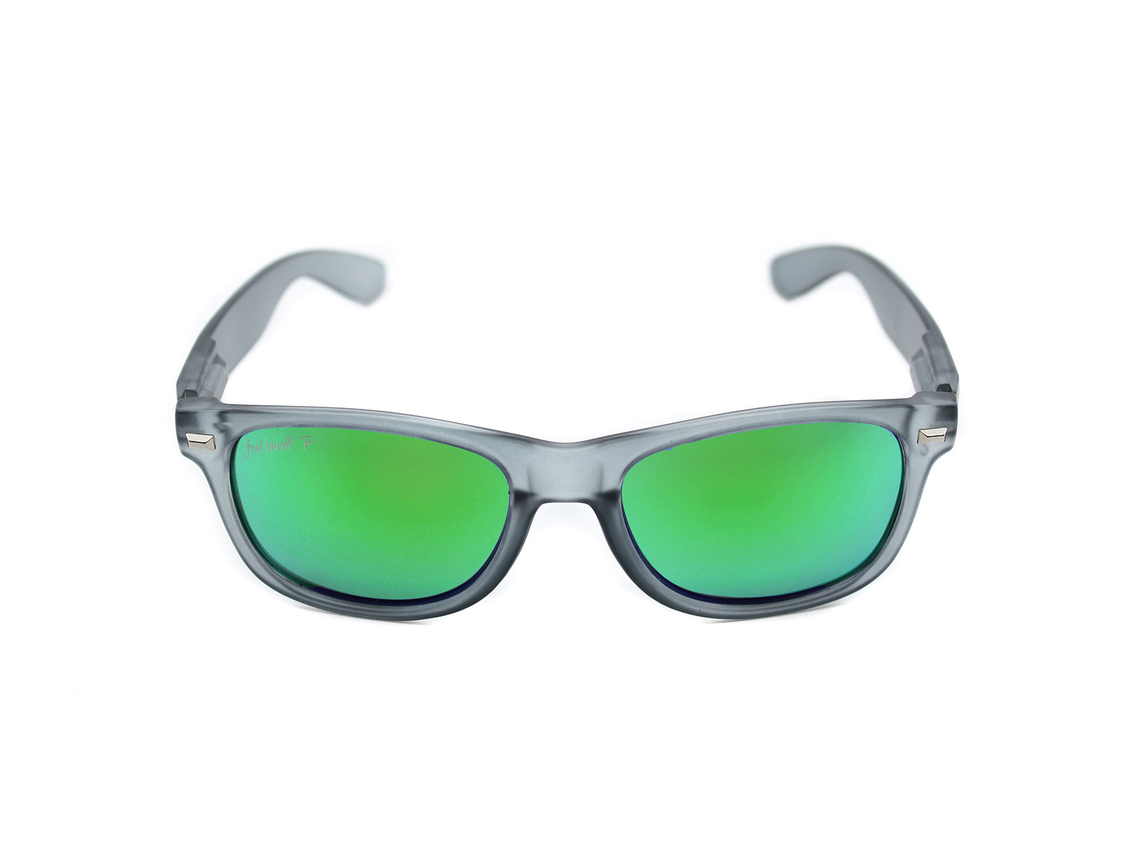 Fultons - Mosses: Frosted Gray / Mirrored Green Polarized