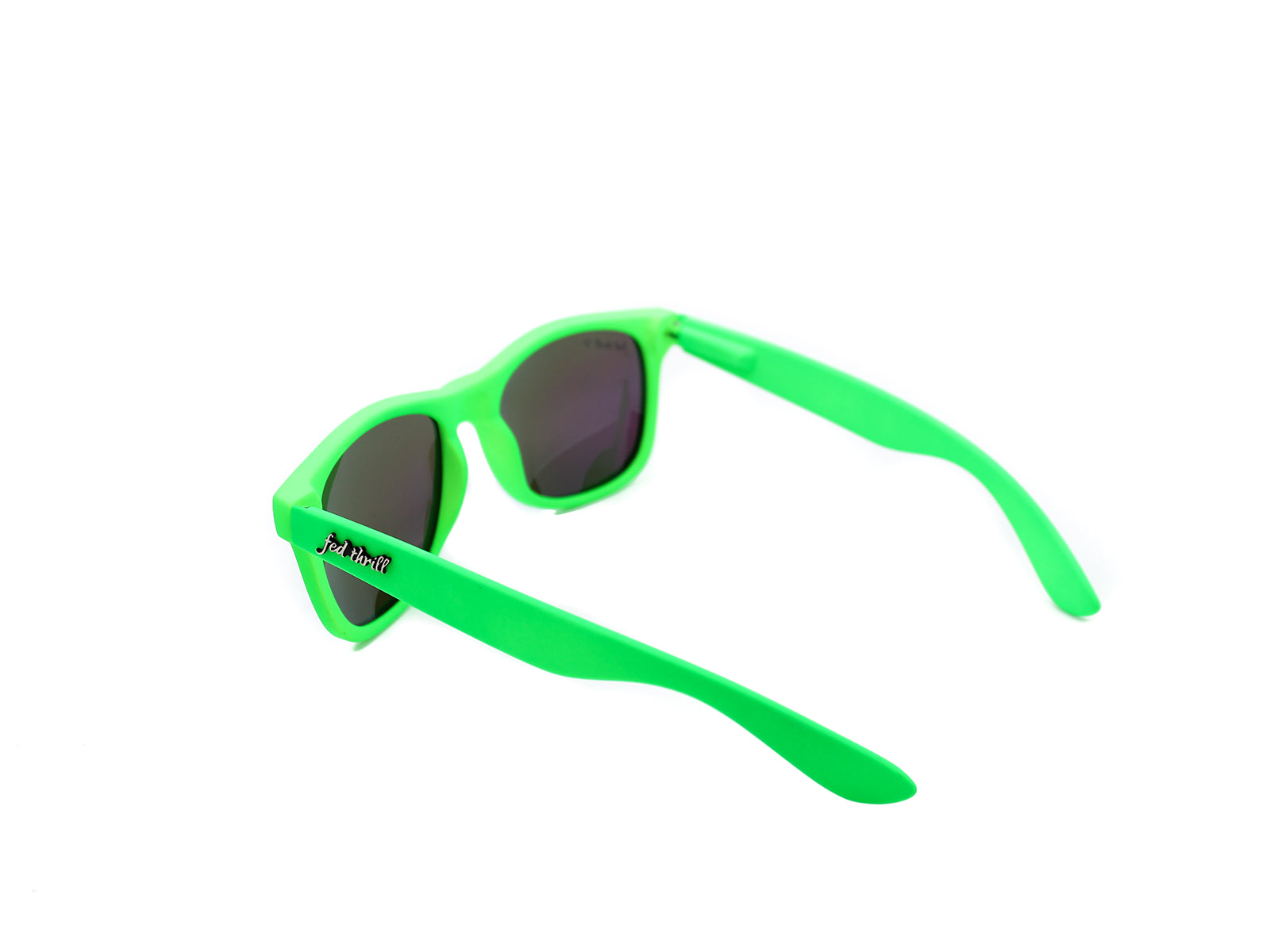 Fultons - Ryleighs: Matte Neon Green / Mirrored Green Polarized