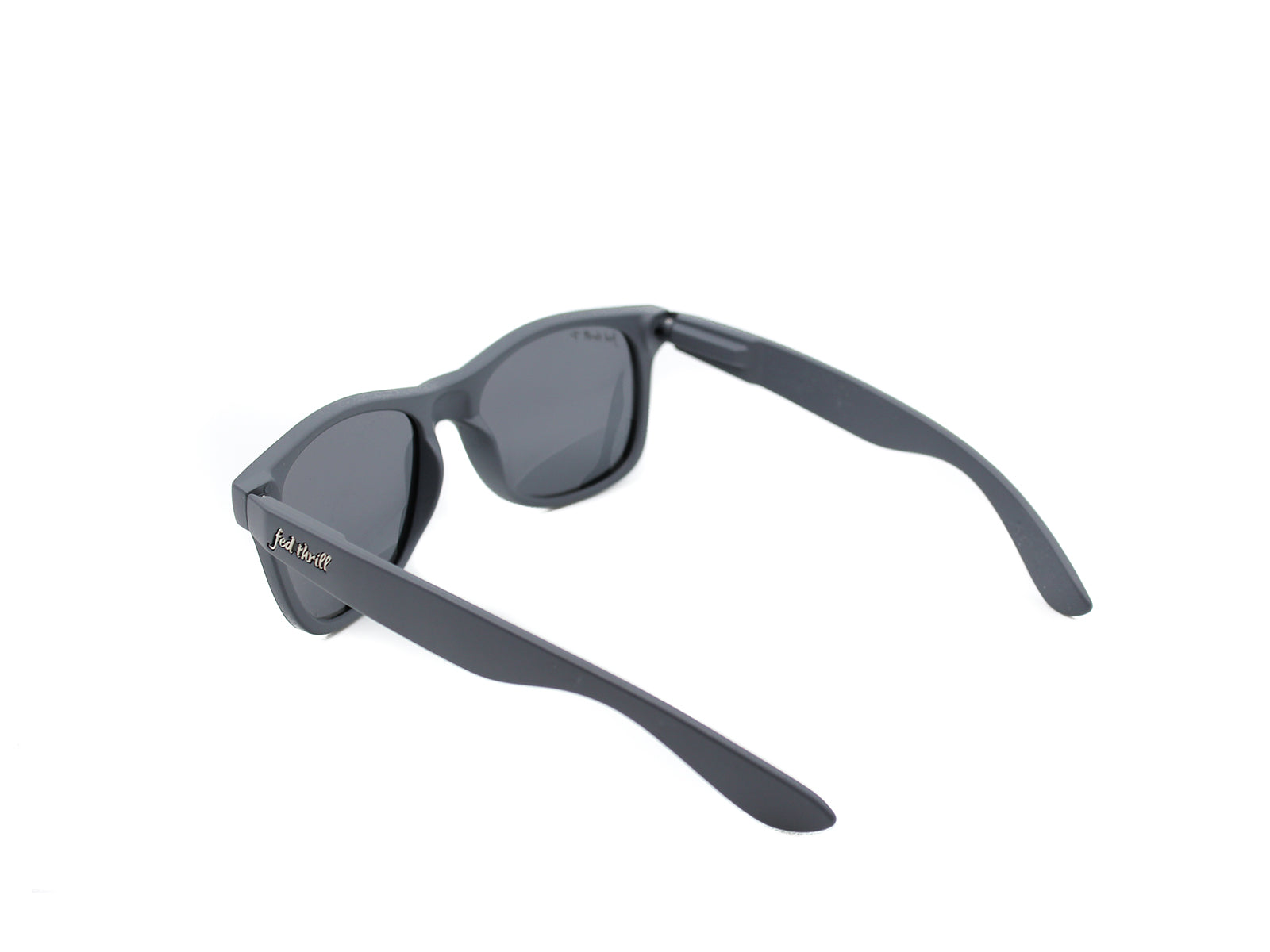 Fultons - Sage: Matte Gray / Mirrored Blue Polarized