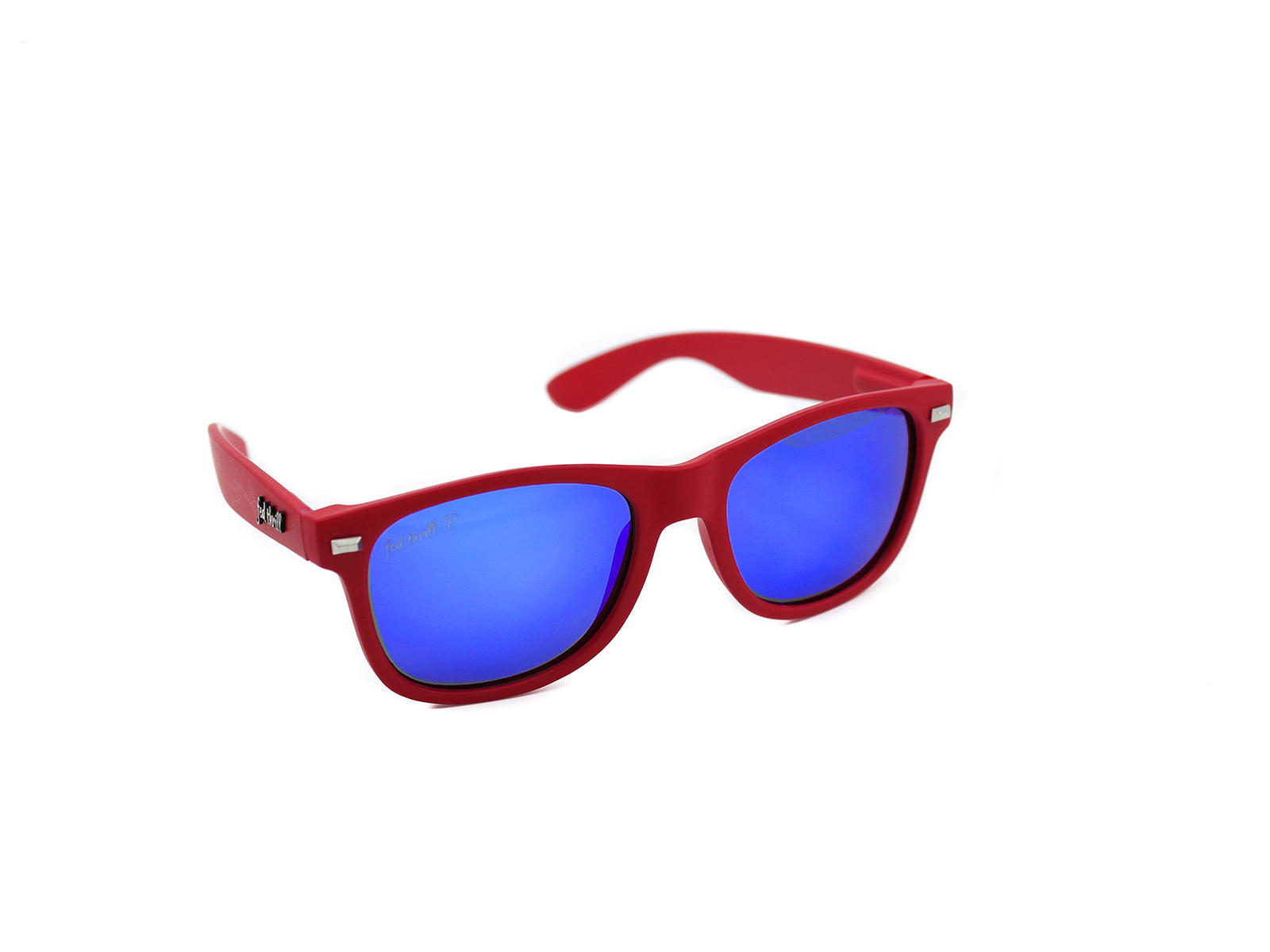 Fultons - Calverts: Red / Mirrored Blue Polarized
