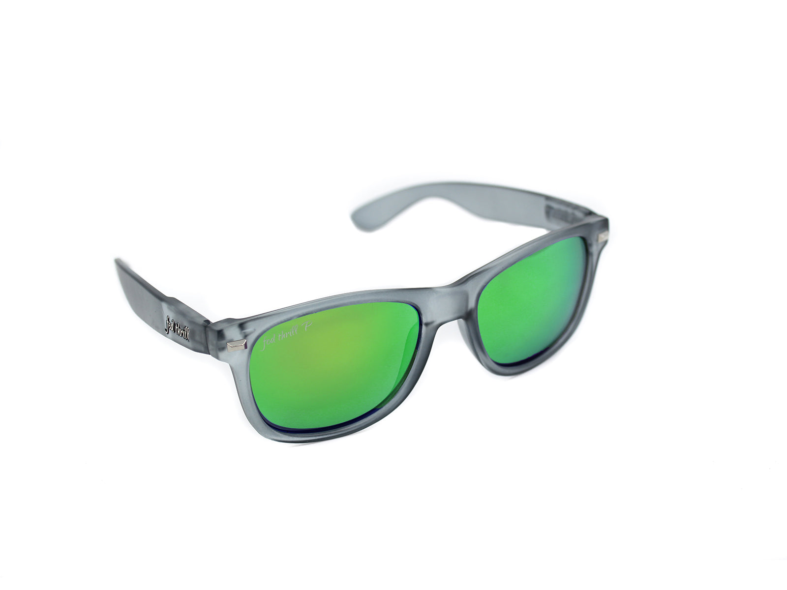 Fultons - Mosses: Frosted Gray / Mirrored Green Polarized