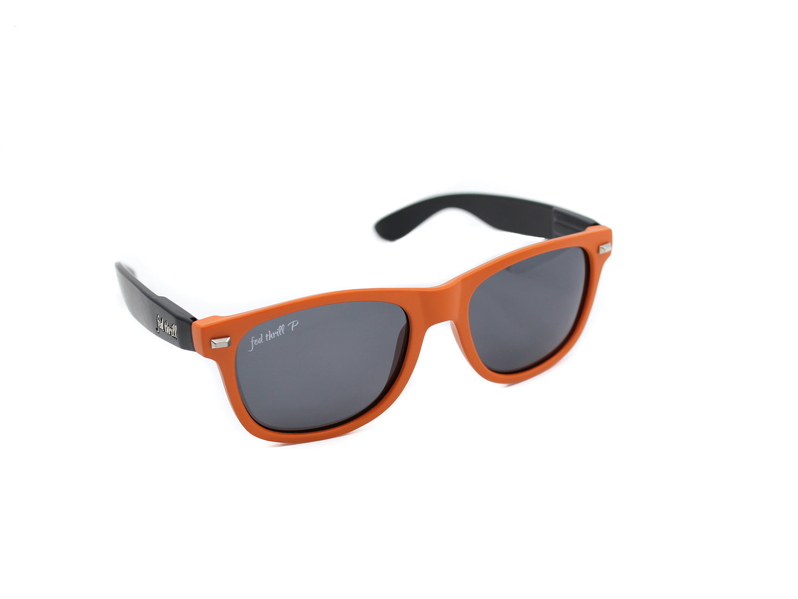 Fultons - Tigers: Matte Orange / Black / Smoke Polarized